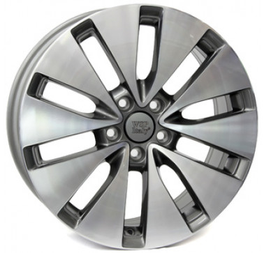 WSP Italy Volkswagen (W461) Ermes W7 R17 PCD5x112 ET39 DIA57.1 anthracite polished